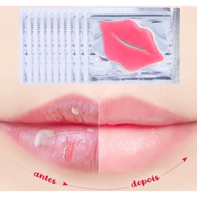 Kit com 10 e 20 Unidades . Máscara Hidratante Labial